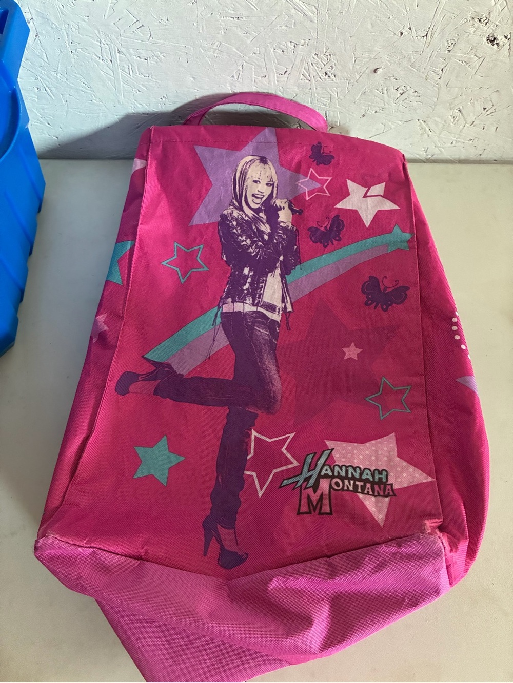 Pink Kids Backpack with Character Graphic